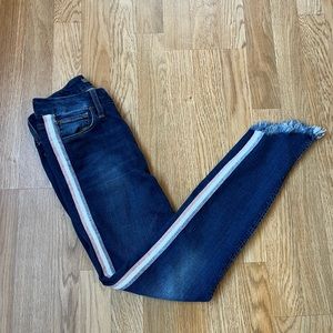 Joe's Jeans Women's Charlie High Rise Skinny Ankle Side Stripe Jean (Y2K…